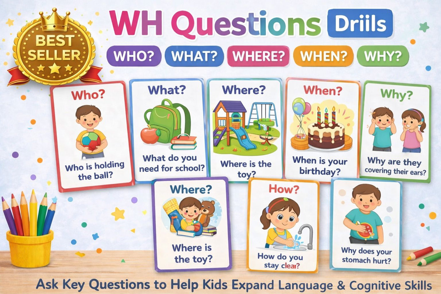 Speech Therapy Mega Bundle for Kids – Flashcards, Games & Worksheets