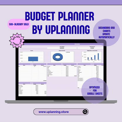 Digital Budget Planner – Simple & Visual Money Organization